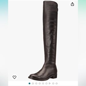 Blondo Eden Black Over-the-Knee Leather Boot, Size 7.5, NWT